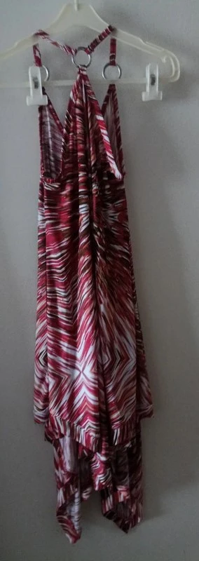 Vestido de corte cache-cœur con efecto satinado - Elegante y fluido – photo 3